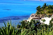 Blick von Isla Mujeres / Mexico